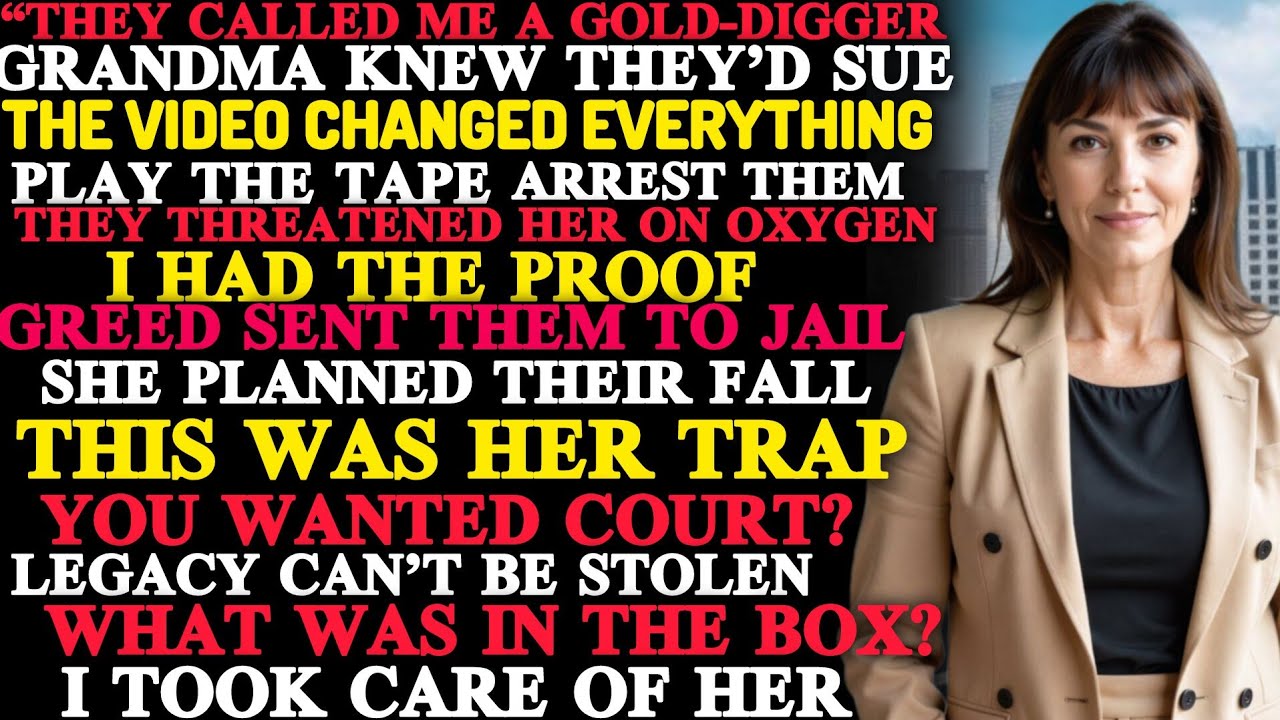 They Sued Me for Grandma’s Fortune — Then I Revealed Her Secret Video in Court| RedditStories}