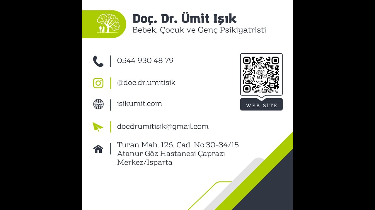 Çocuk Psikiyatristi Dr. Ümit IŞIK. Hayatın Renkleri Özel Gereksinimli Çocuklar- Isparta Milli Eğitim