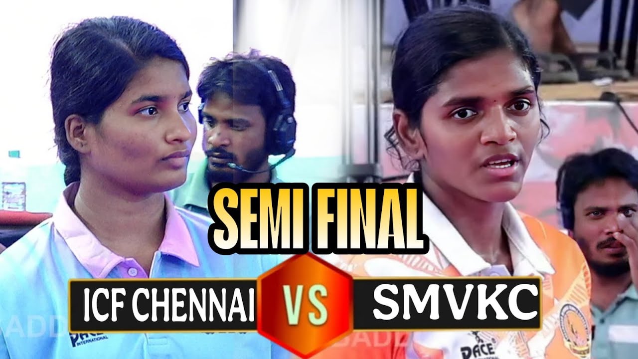 SEMI FINAL - ICF CHENNAI VS SMVKC   | STATE LEVEL KABADDI MATCH @ CHENNAI SAIDAPET