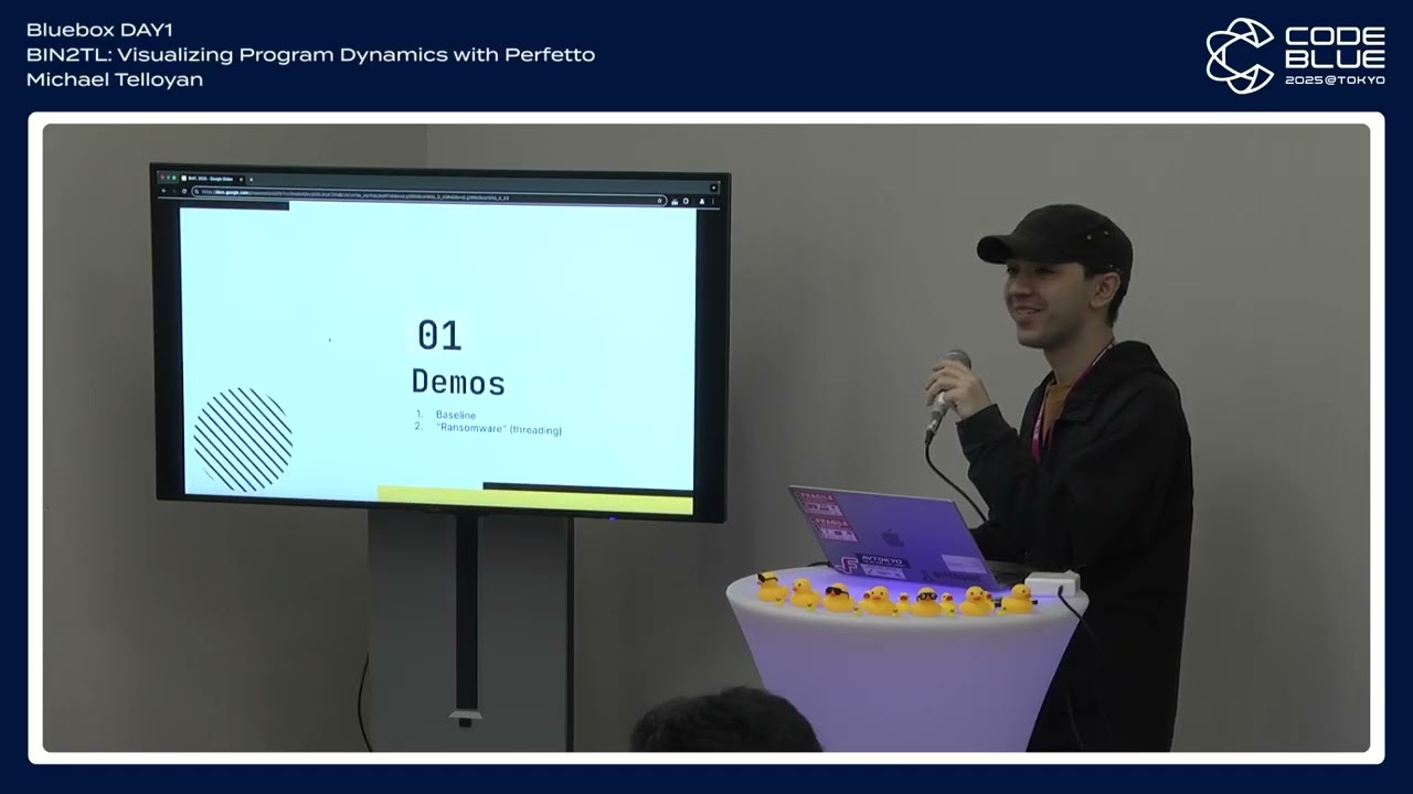 [CB25]BIN2TL: Visualizing Program Dynamics with Perfetto