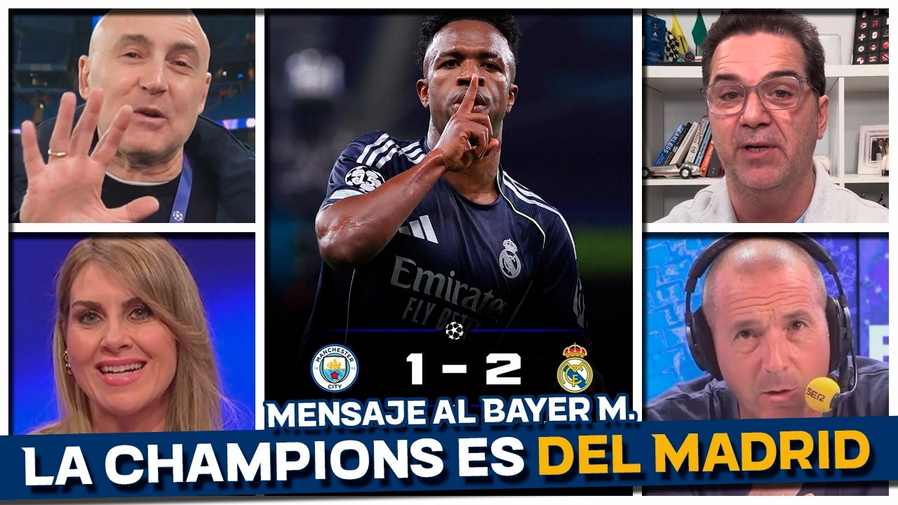 El REY de la CHAMPIONS golpea al City otra vez y la prensa se rinde a sus pies