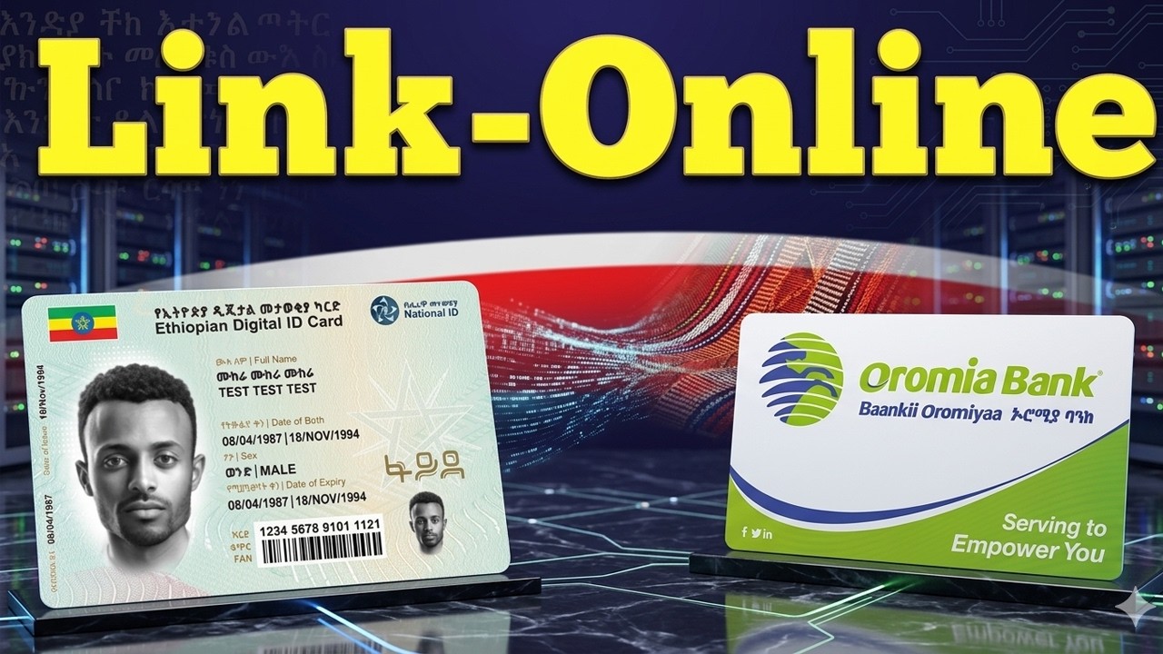 How to Connect Oromia Bank Account with National ID (Step-by-Step Guide)