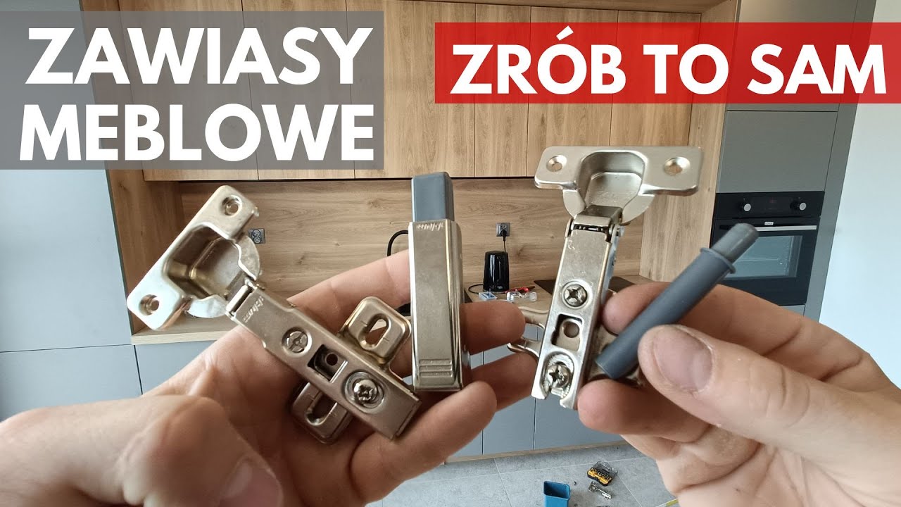 Jak wymienić ZAWIASY MEBLOWE 🪛📐 Zobacz 🤳co zrobić żeby fronty w kuchni nie trzaskały ✅