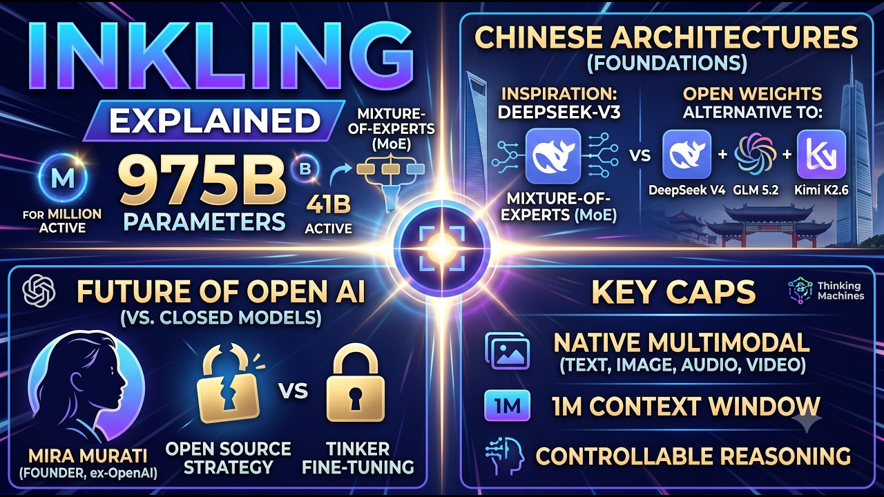 Inkling: обзор модели на 975 млрд параметров, китайские архитектуры и будущее открытого ИИ