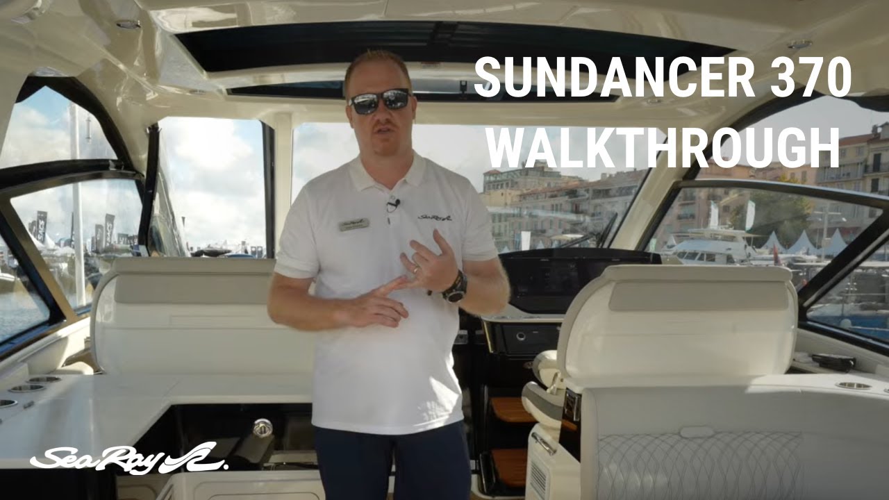 Sea Ray 370 Sundancer - 2024 Model Walkthrough In Cannes