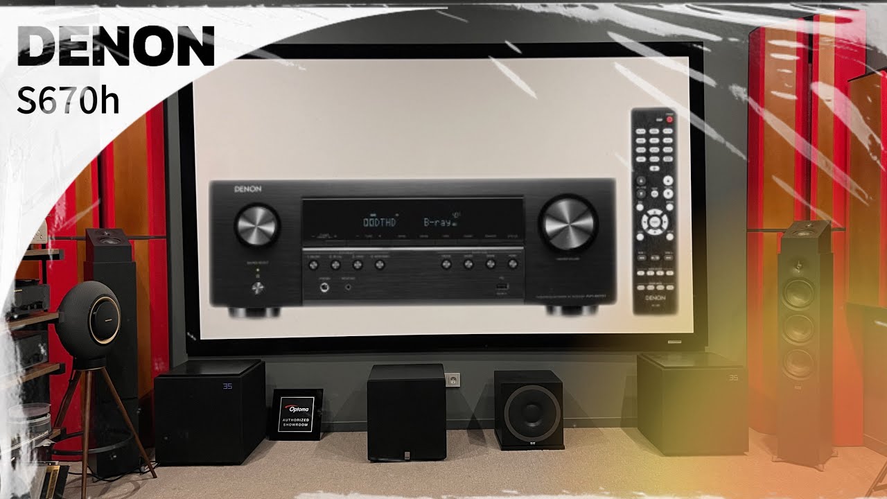 Обзор ресивера DENON S670h