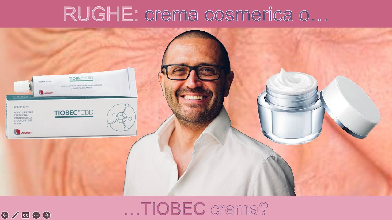 Rughe: crema cosmetica o Tiobec Crema