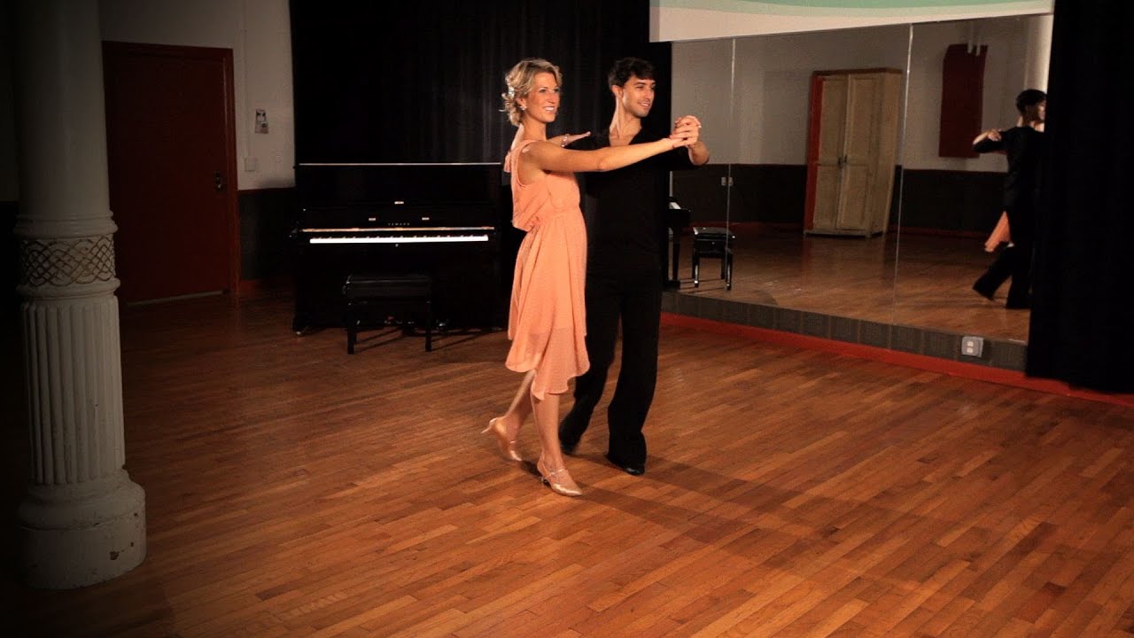 How to Do a Foxtrot Promenade Step | Ballroom Dance