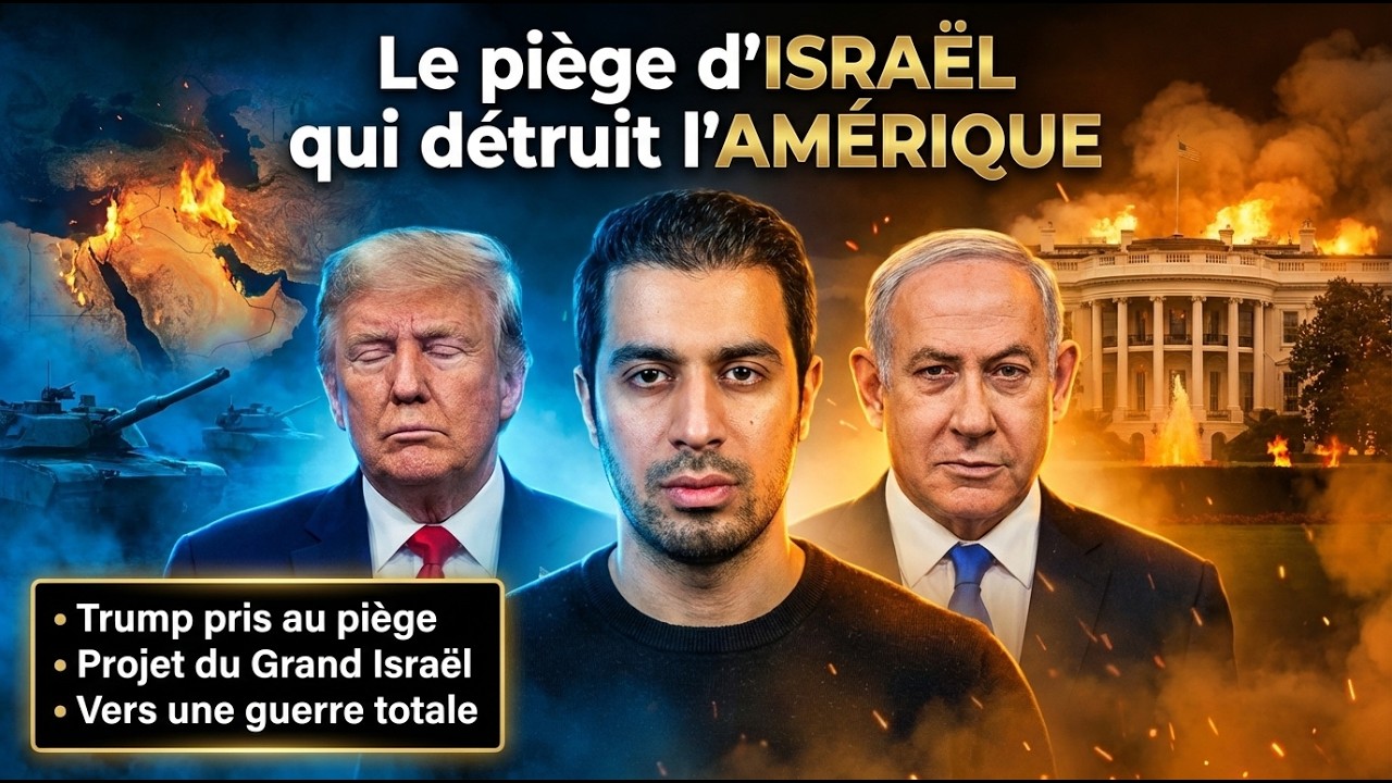 YOUSSEF HINDI : NETANYAHOU sacrifie l'Am&eacute;rique et D&Eacute;CLENCHE la guerre jusqu'&agrave; l'EUPHRATE ! | GPTV