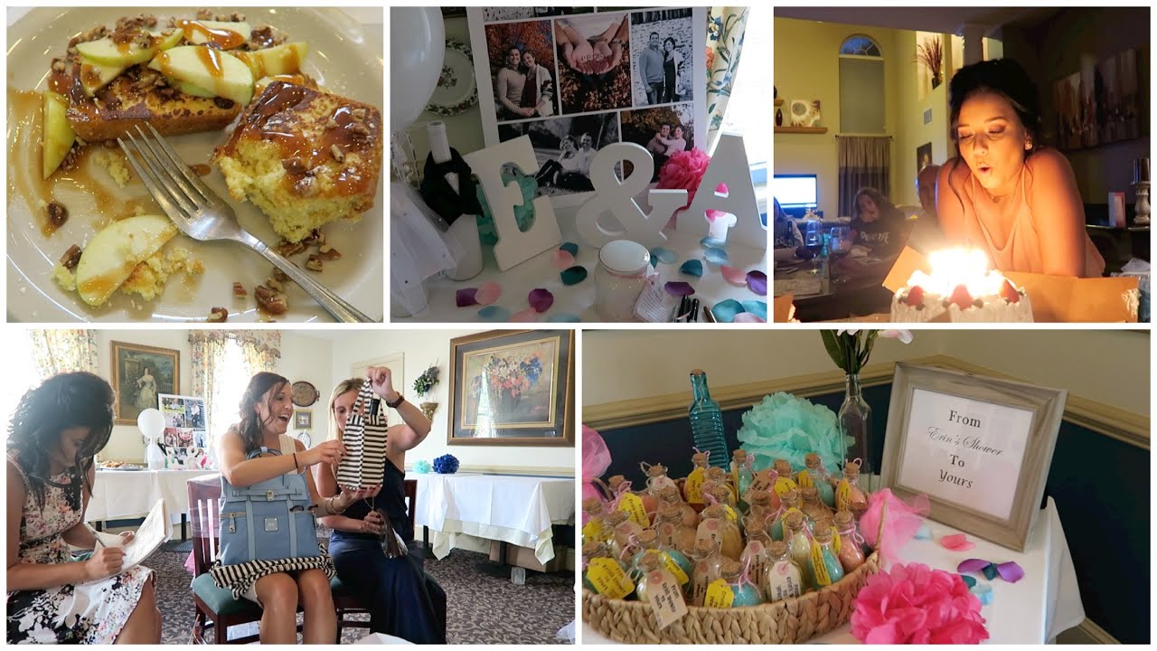 Erin's Bridal Shower & My Birthday! | July 18-26, 2016