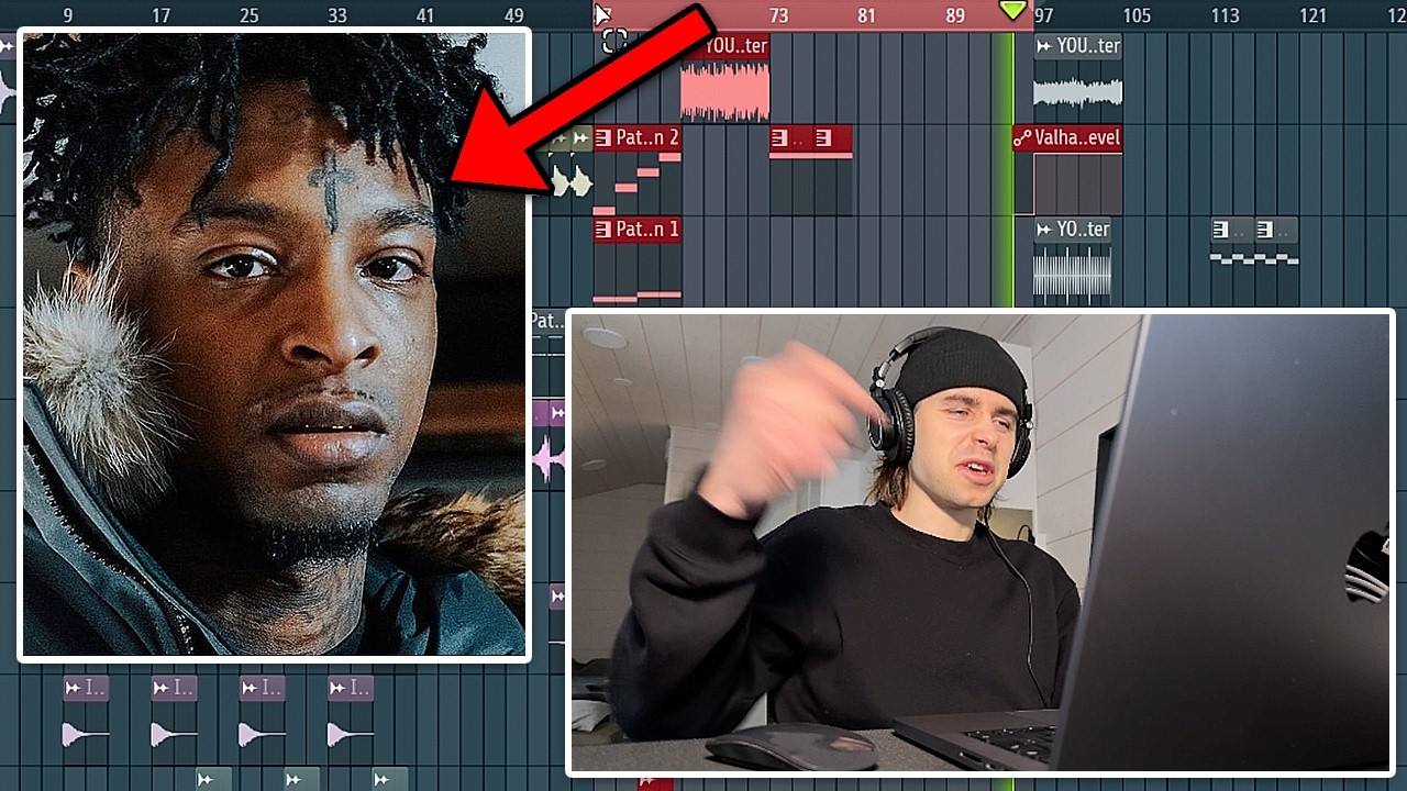 Making a Metro Boomin Type Beat for 21 Savage | FL Studio Cookup