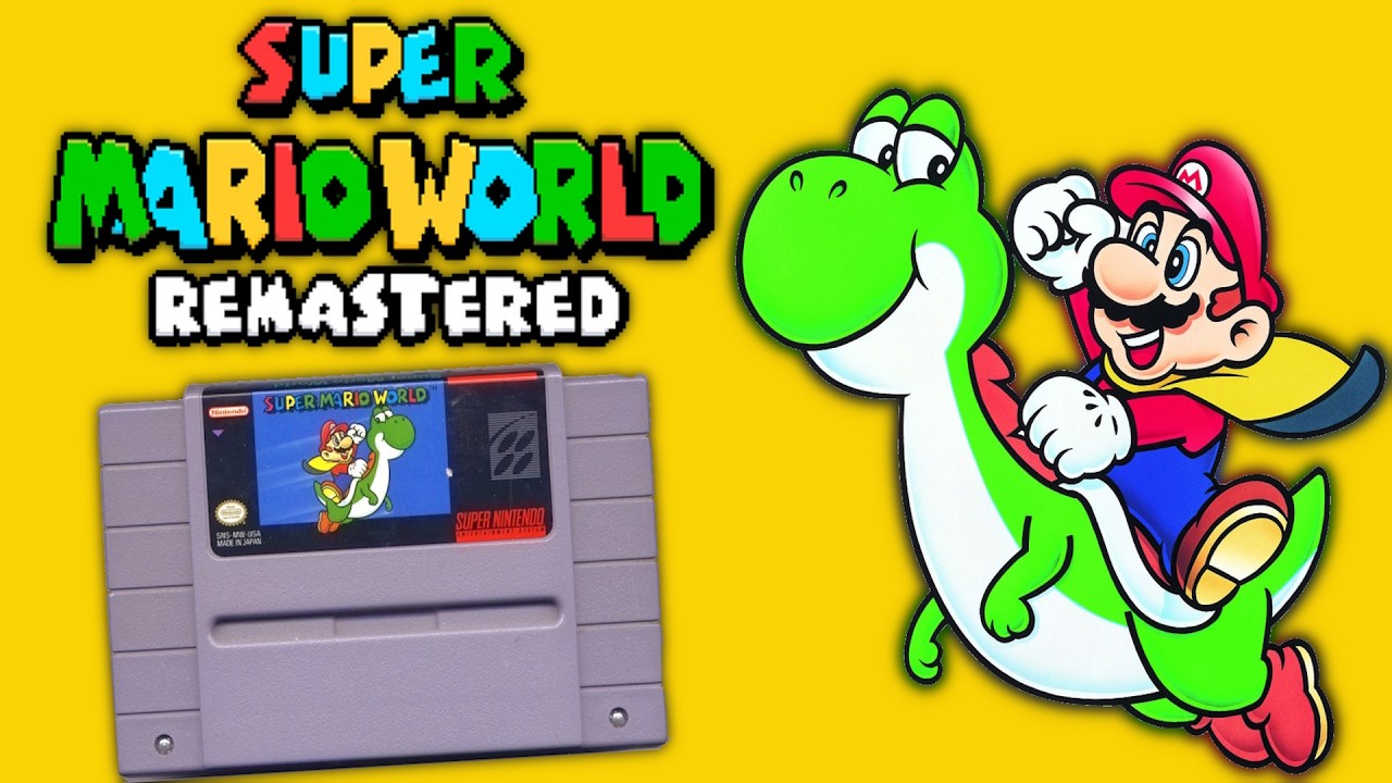 Super Mario World Widescreen Mod is INSANE