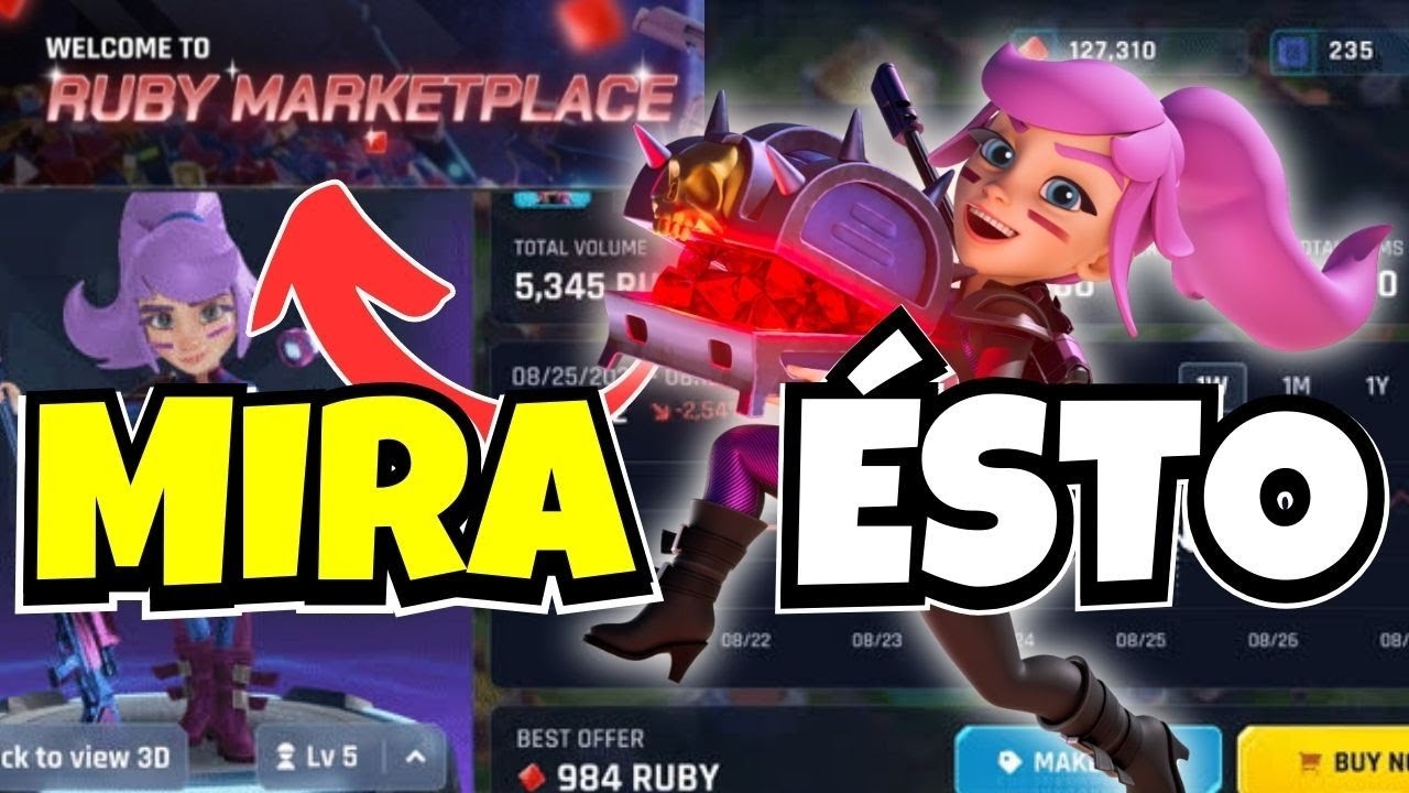 LLEGA EL RUBY MARKETPLACE Y &Eacute;STO PODR&Iacute;A AYUDARTE EN HEROES OF MAVIA