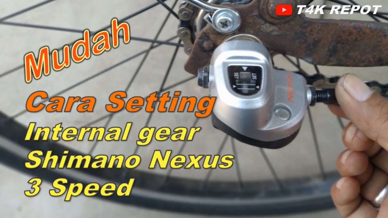 CARA SETTING HUB INTERNAL GEAR NEXUS 3 SPEED