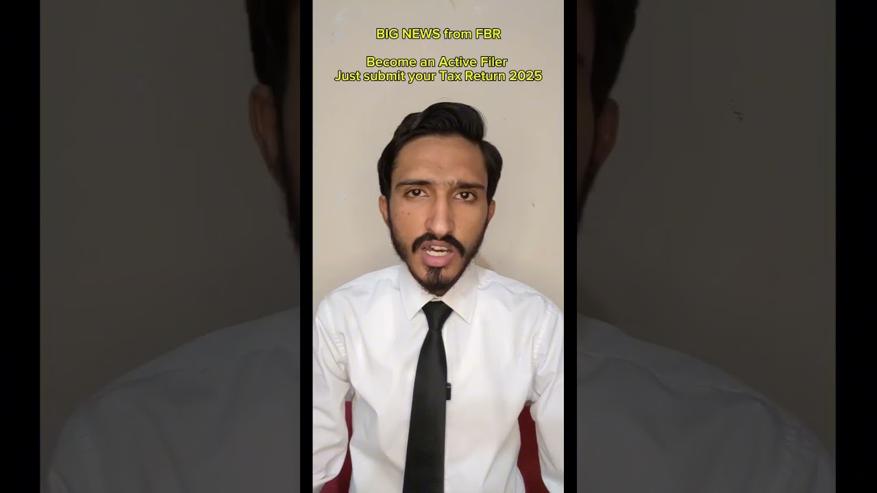 Become an Active Filer Now. File Your Income Tax Return 2025.    