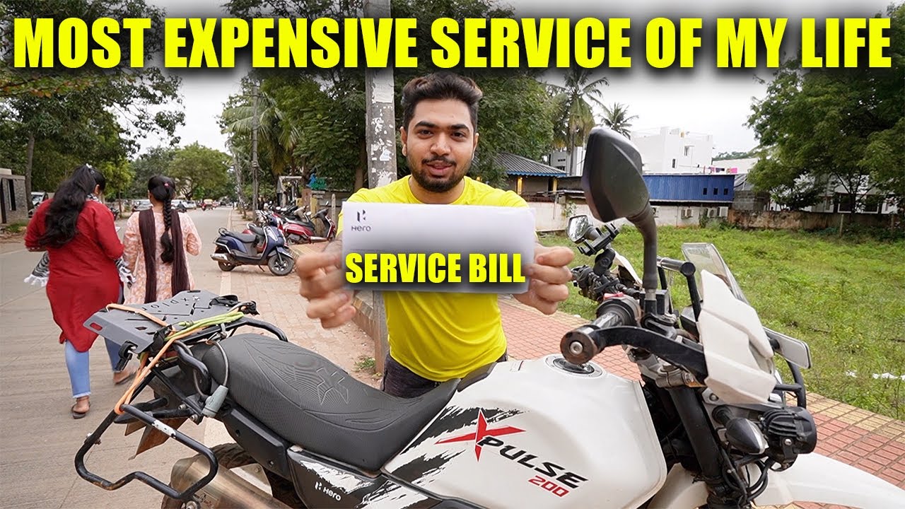 Xpulse 200 Service Cost Gave me Heart Attack | TIGER IS READY🔥 | LADAKH BIKE MODIFICATIONS #kannada
