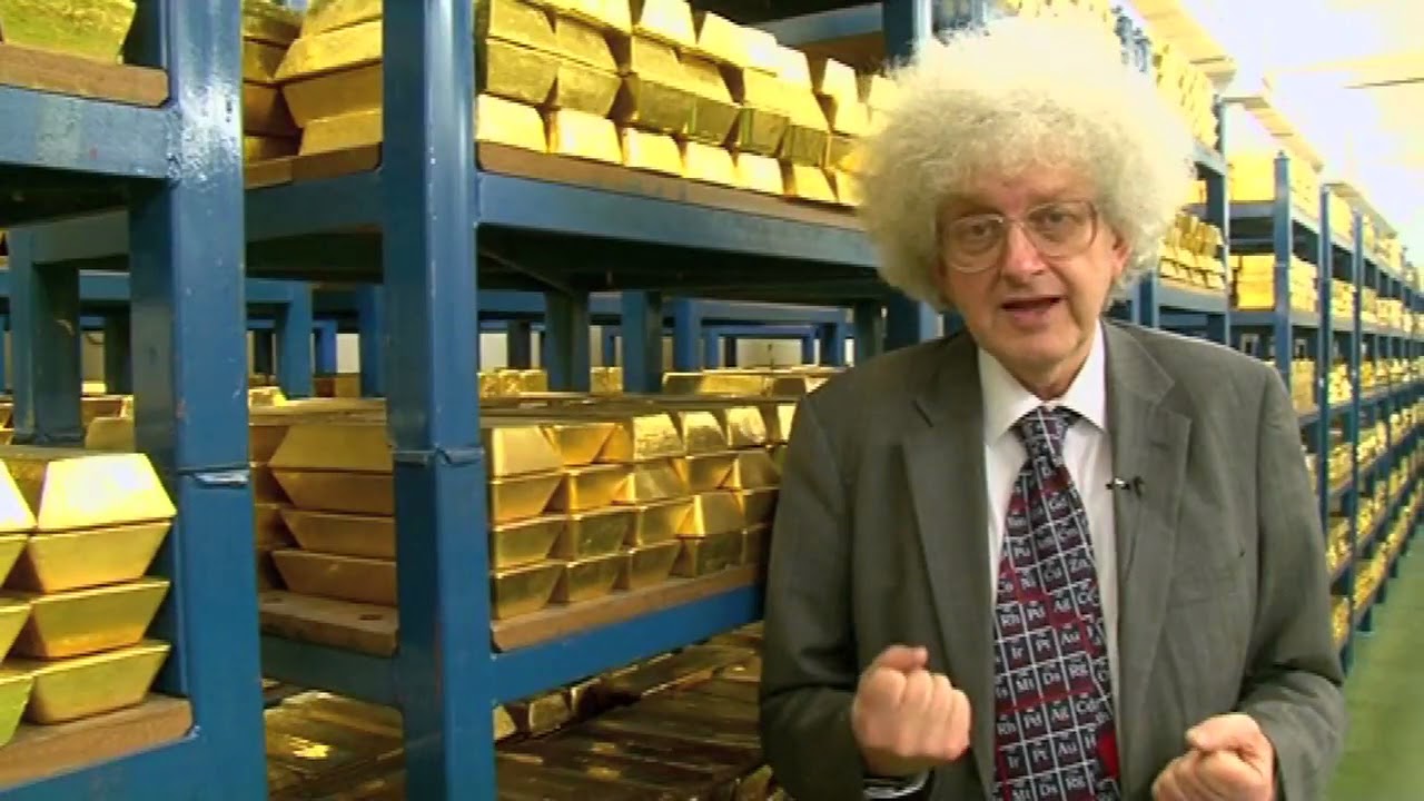 Gold Bullion Vault  inside the Bank of England