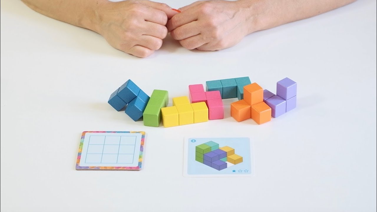 Cubissimo, un juego para trabajar la geometría con propuestas para trabajar en tres dimensiones