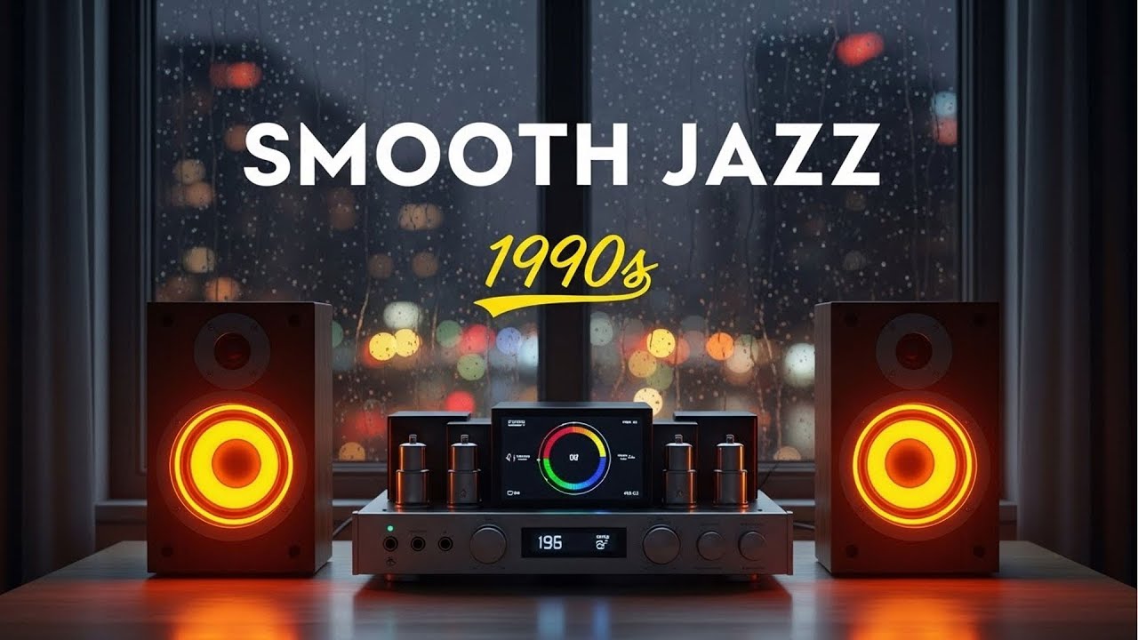 Smooth Jazz 90s – Relaxing Calm Vintage Instrumentals for Quiet Evenings