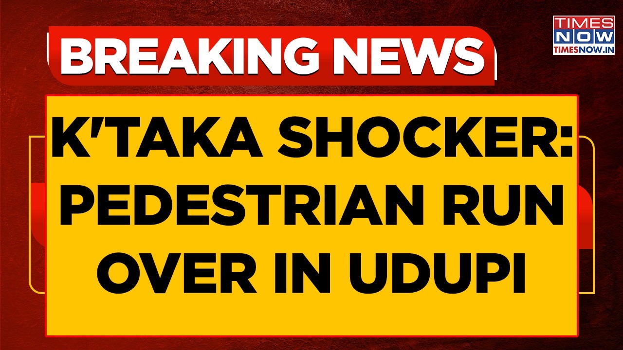 Karnataka Breaking News: Shocker From Udupi, Pedestrian Run Over By Crane | Accused Driver Trace On