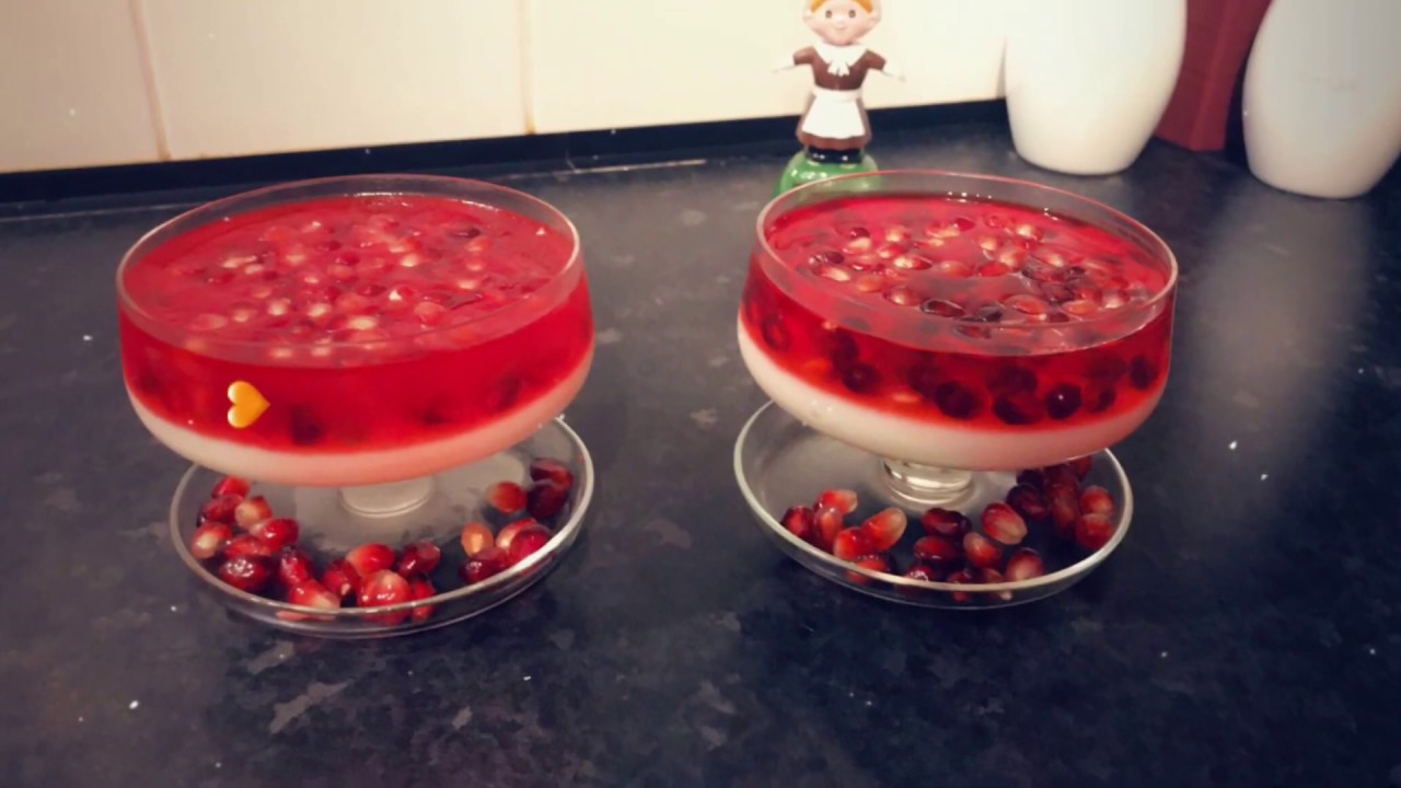 طريقة تحضير مهلبية الرمان الفخمة طعم رائع بطريقة سهلة و بسيطة  MUHALLABIA ,pudding