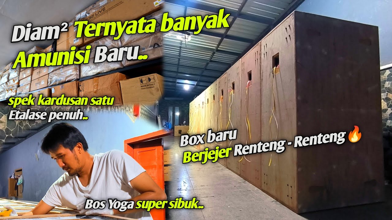 grebek markas K5 MAXIMAL Tjep bedil pusat full produk eropa,, Ternyata diam² banyak amunisi baru