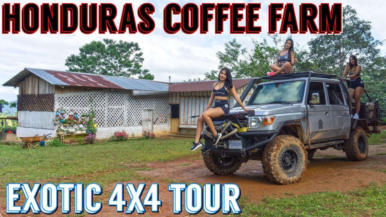 Bone Tactical Coffee Farm Tour w/ Exotic 4x4 in Central America