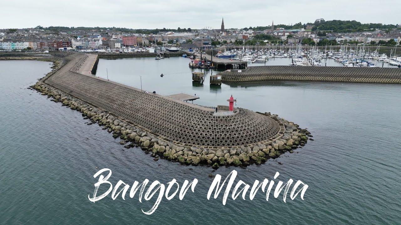 Bangor Marina Drone Footage