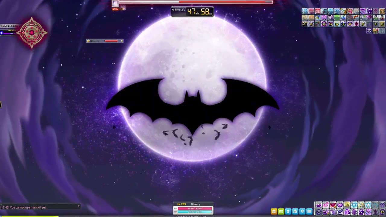 (Kronos) Maplestory black mage solo #9 (Night Walker #2)
