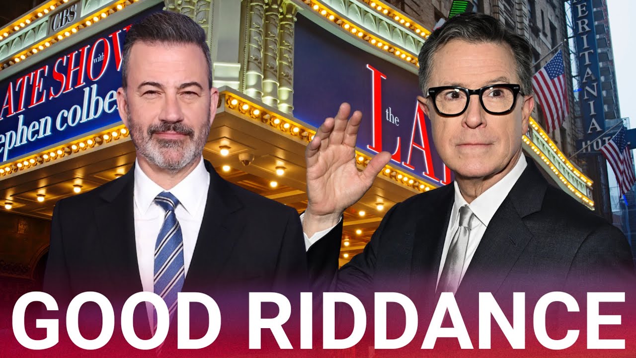 Jimmy Kimmel humiliatingly begs viewers to boycott CBS following Colbert&rsquo;s finale