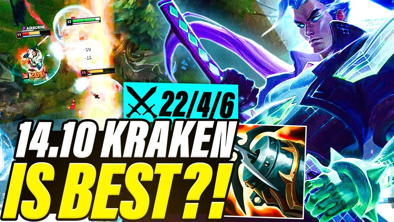 *NEW* Reworked Patch 14.10 Kraken Slayer is STILL #1 for Yasuo!?
