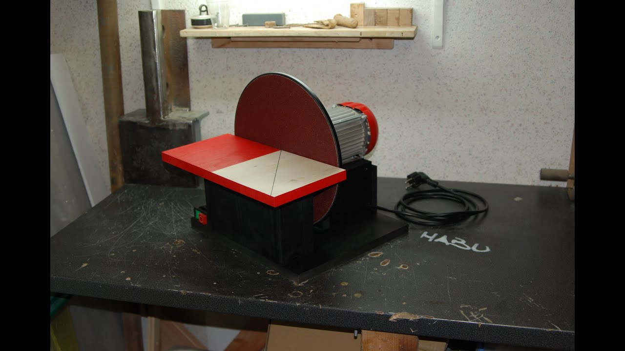 Freestyle DIY | A disc sander out of scrap