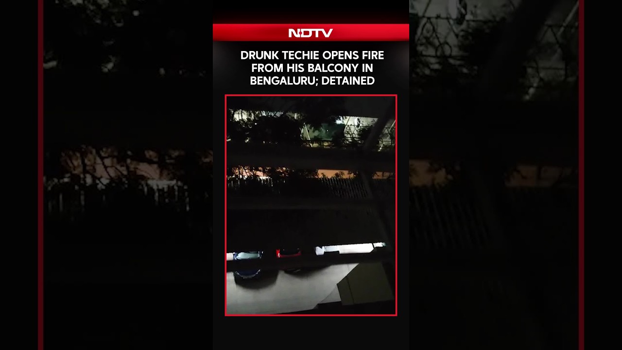 Karnataka News | Drunk Techie Fires Gunshots From Balcony In Bengaluru, Detained & Gun Seized