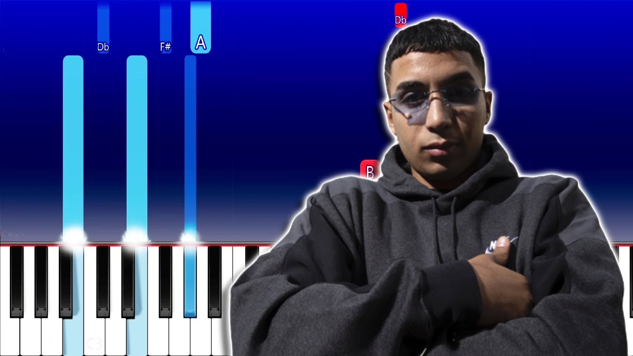 Neima Ezza - Avanti (Piano Tutorial)