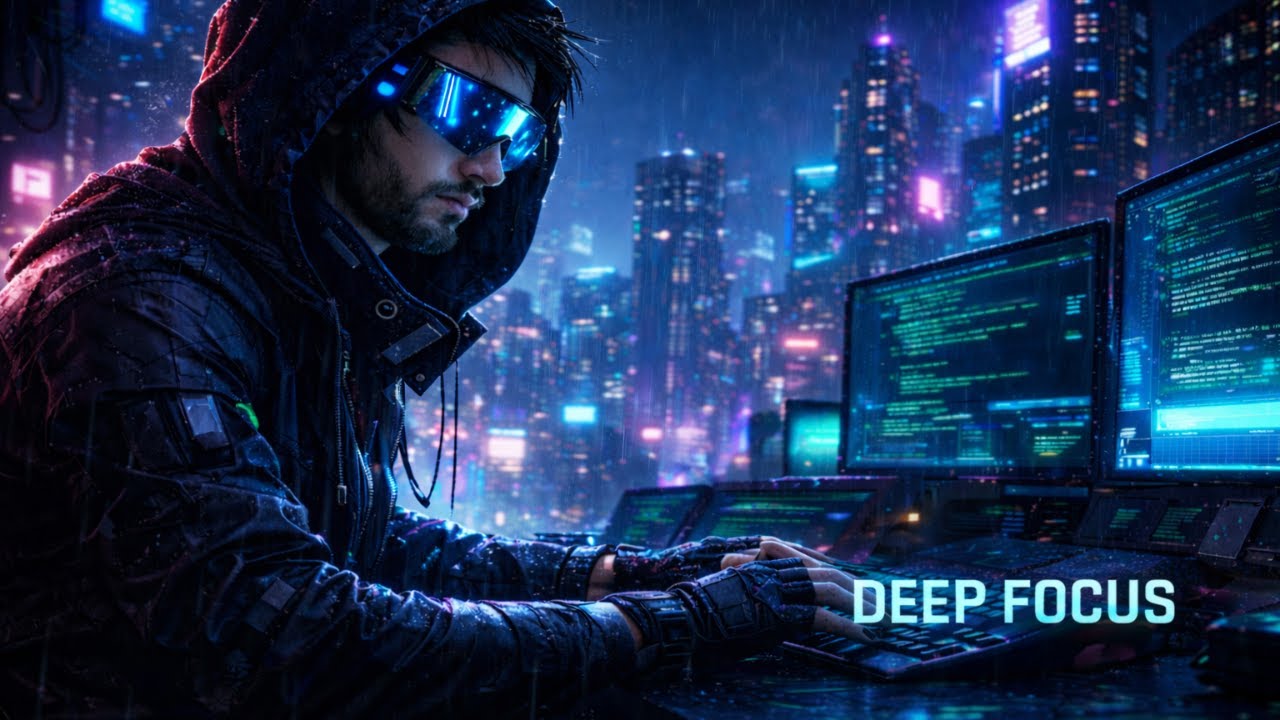 After Hours Cyberpunk Flow 🌌 | Coding Music to Boost Your Night Focus