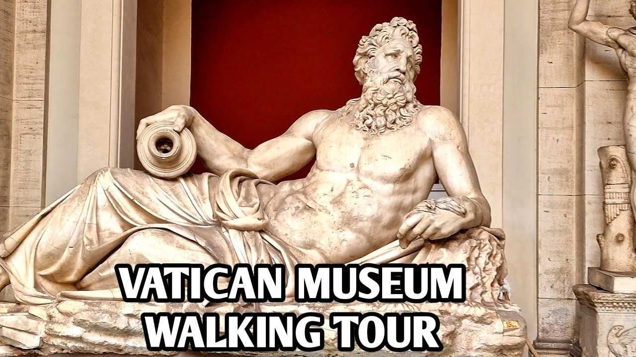 Vatican museum walking tour[4k UHD 60fps]