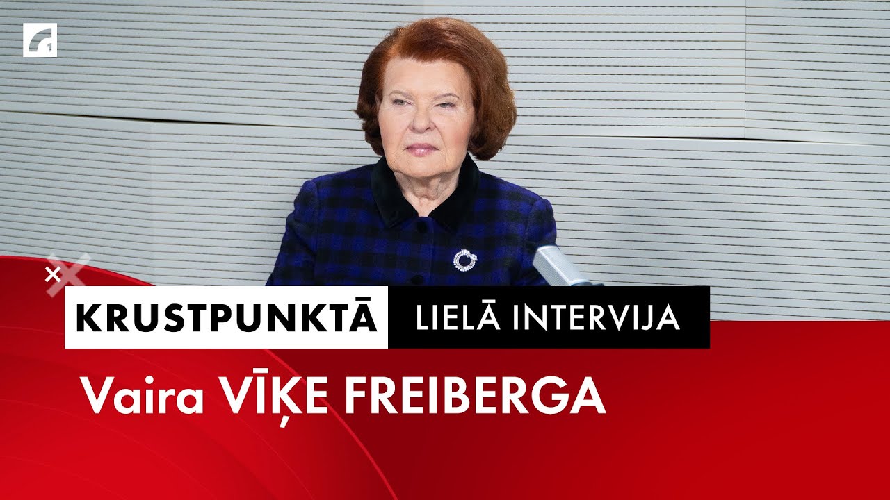 Lielā intervija: Vaira Vīķe-Freiberga | #Krustpunktā