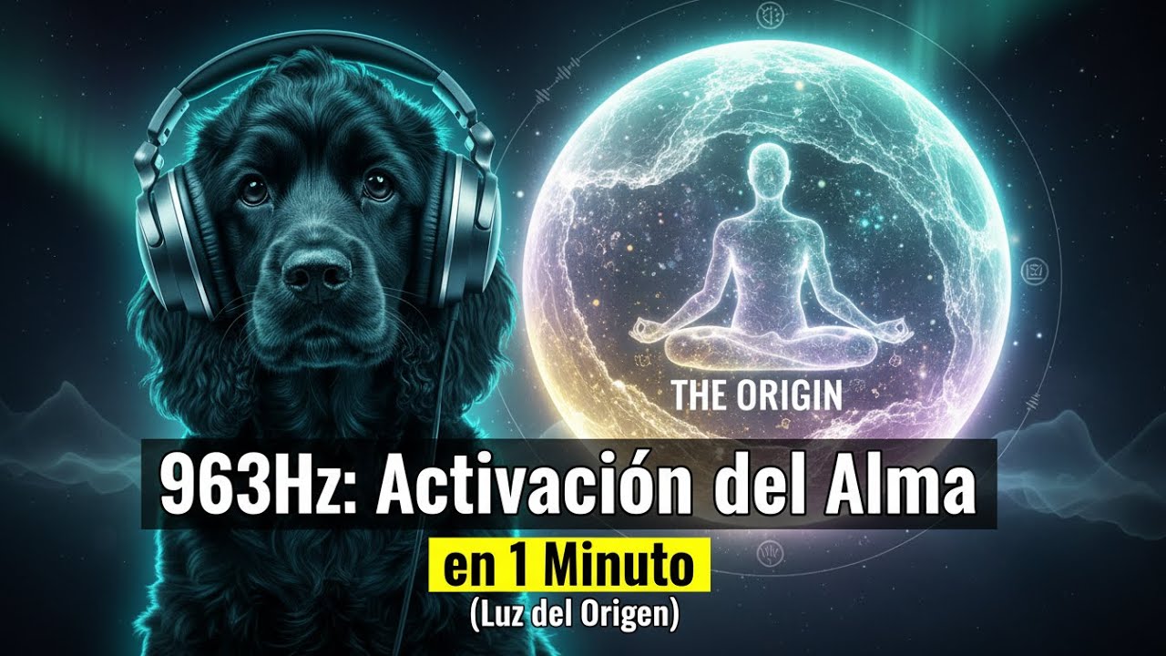 963Hz: Activación del Alma en 1 Minuto (Luz del Origen)