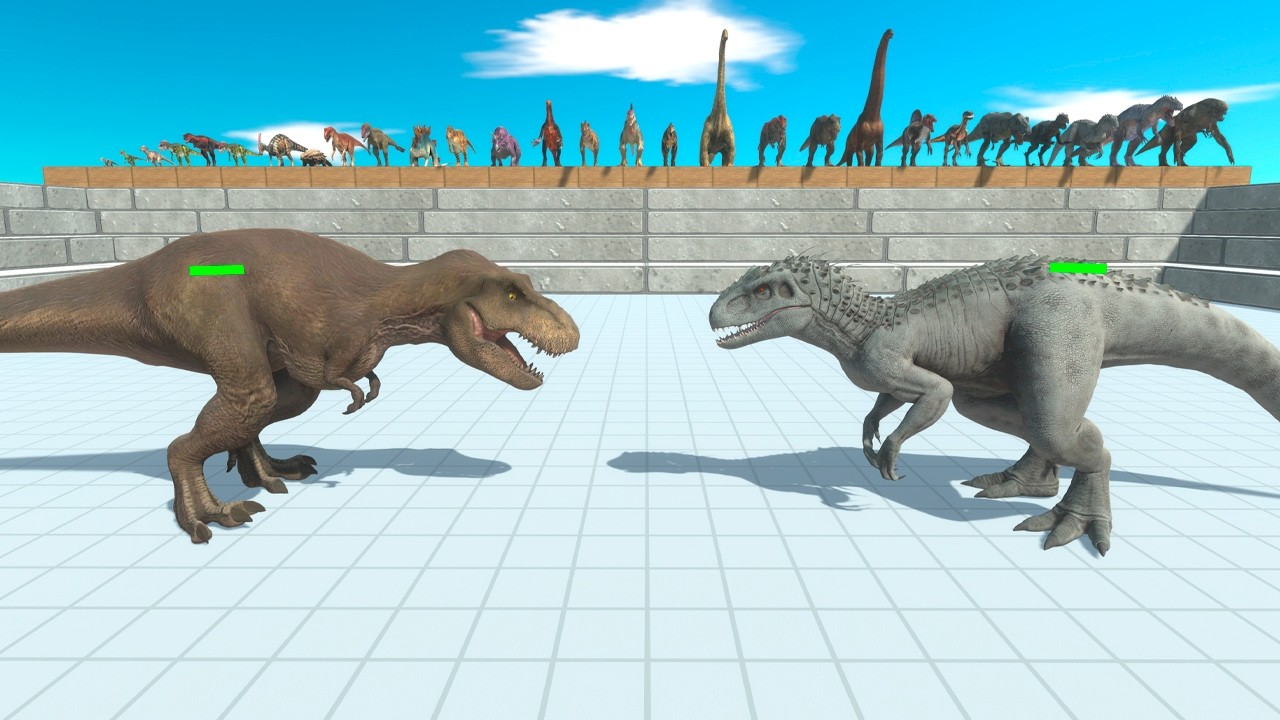 1 vs 1 All Dinosaurs Tournament - Animal Revolt Battle Simulator