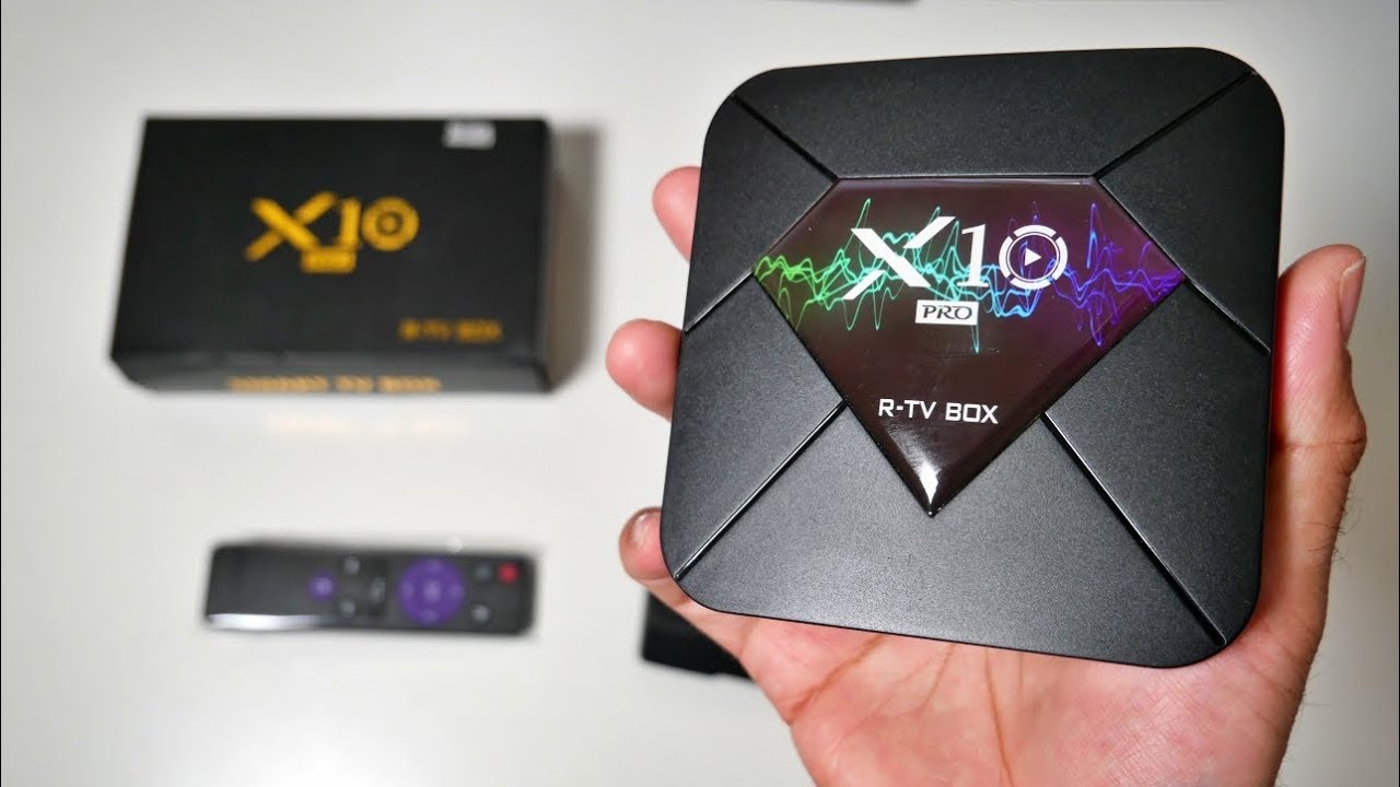 RTV X10 Pro Android TV Box - S905X2 - 4GB + 32GB