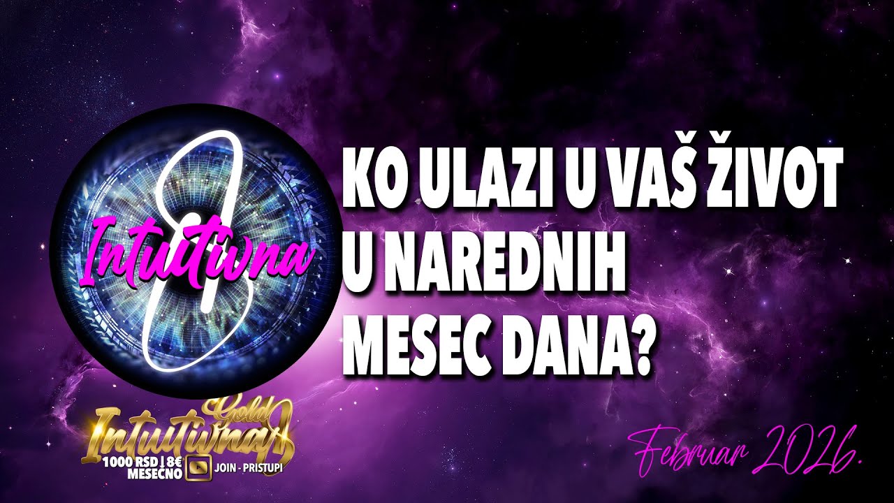 🌟KO ULAZI U VAŠ ŽIVOT U NAREDNIH MESEC DANA?🌟Tarot citanje 🔮 Tematsko otvaranje  @Intuitivna8 ​