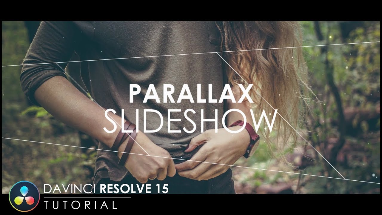 Parallax Slideshow Animation in DaVinci Resolve 15 | DaVinci Resolve 15 Tutorial