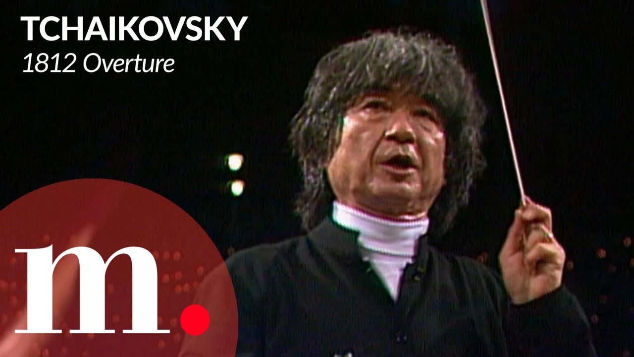 Seiji Ozawa 小澤 征爾 conducts Tchaikovsky's 1812 Overture&mdash;With the Berlin Philharmonic