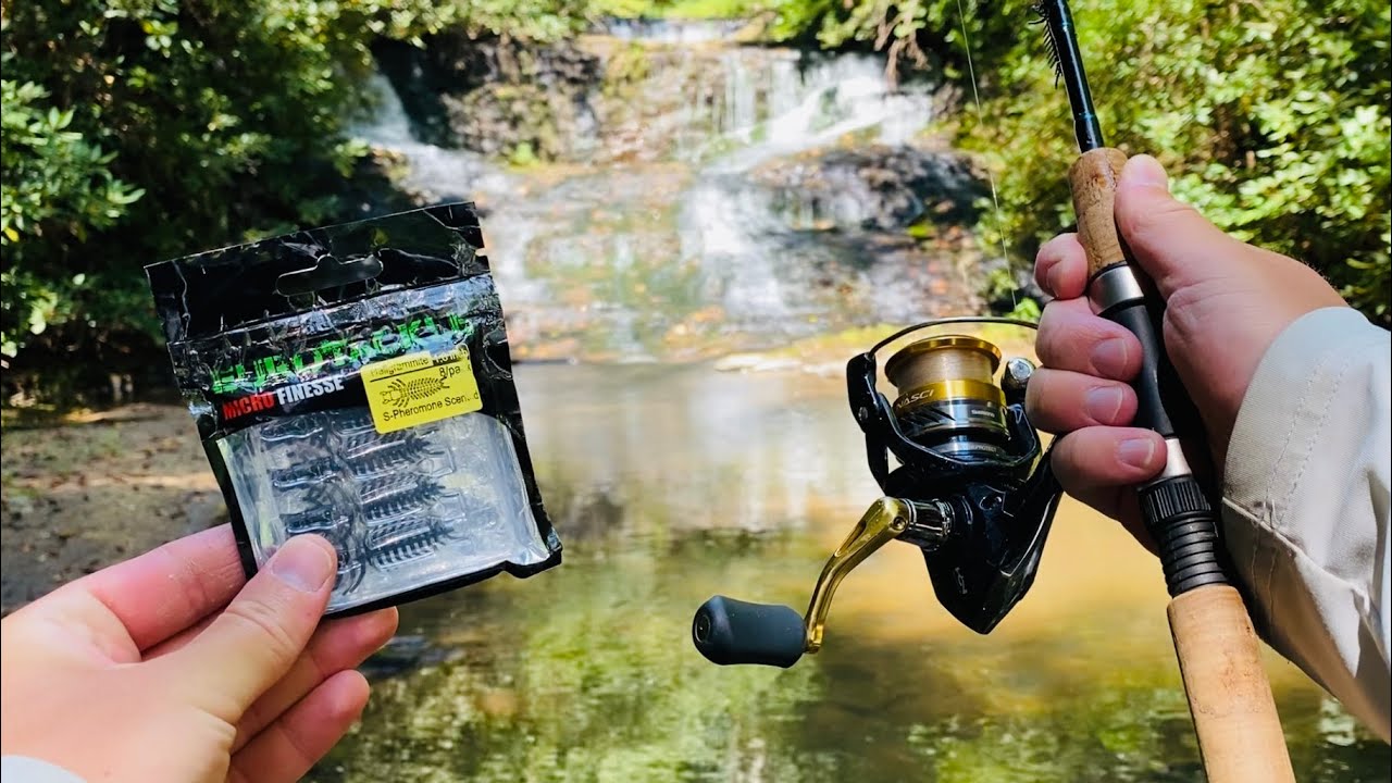 Eurotackle Hellgrammite CREEK Fishing!!