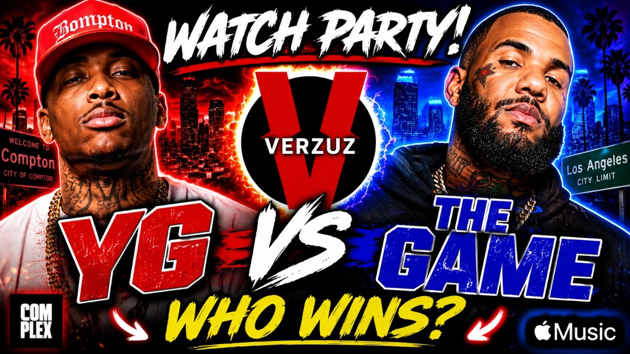 YG vs The Game VERZUZ WATCH PARTY | Who Wins?! LIVE REACTIONS