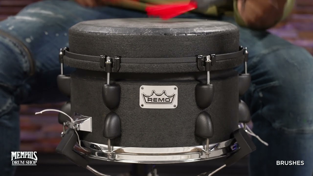 Remo 12x9 Mondo Snare Drum - Black Earth (MD-3092-BE)
