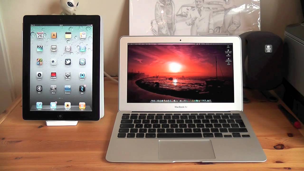Apple MacBook Air 11 inch vs iPad Comparison Showdown