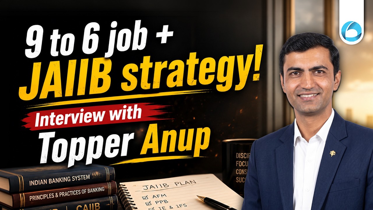 How Anup Cleared JAIIB While Working Full-Time? | JAIIB Topper Strategy 2026 | Oliveboard JAIIB