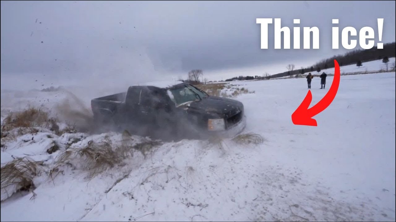 Dude Evan bro almost sinks his chev