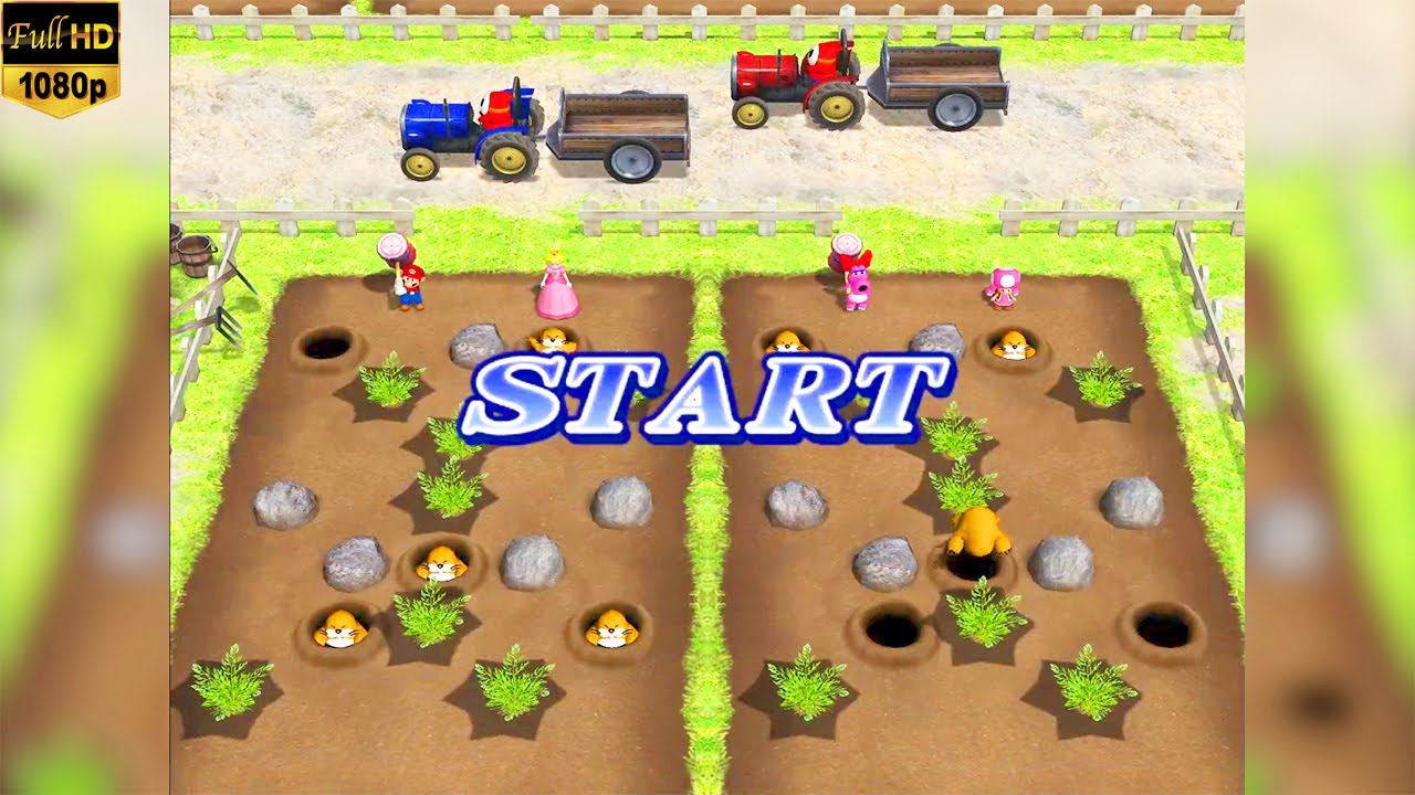 Mario Party 8 - Battle Royale - DK's Treetop Temple - Mario vs Peach vs Birdo vs Toadette